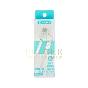 CABO DE DADOS KAILE TIPO-C KL 003 T