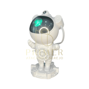 PROJETOR ASTRONAUTA BLUETOOTH